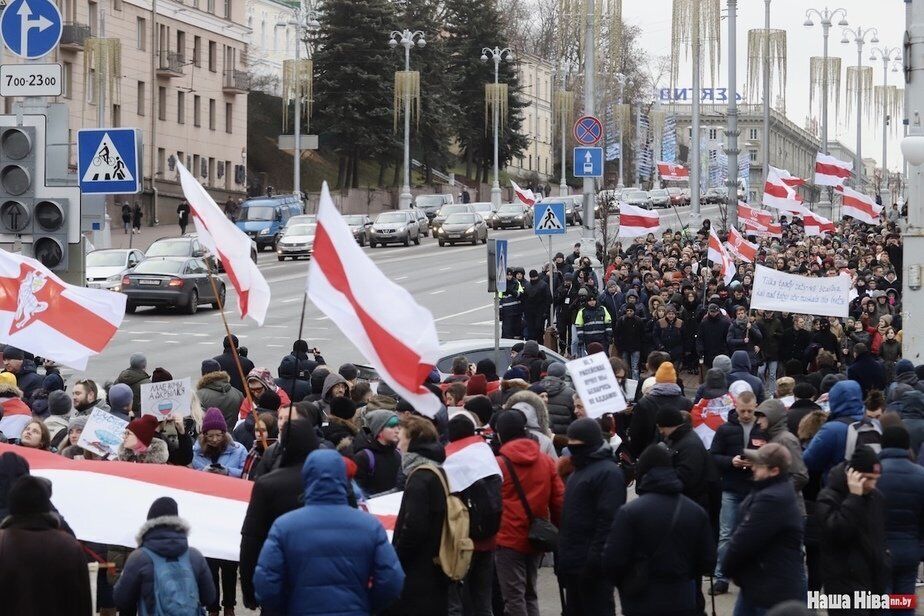 Протесты в Беларуси