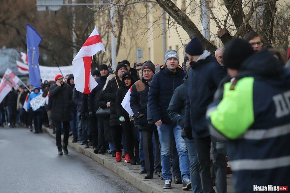 Протесты в Беларуси