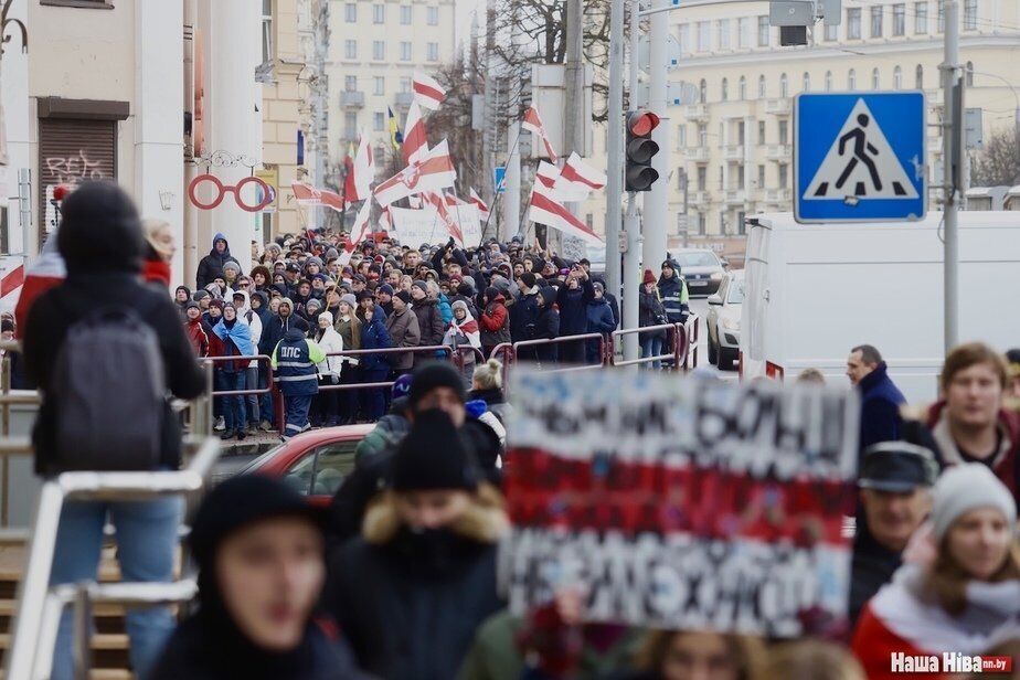 Протесты в Беларуси