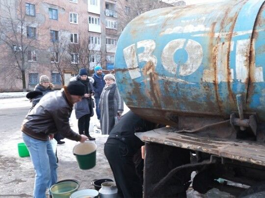 Подвоз воды в Бердянске