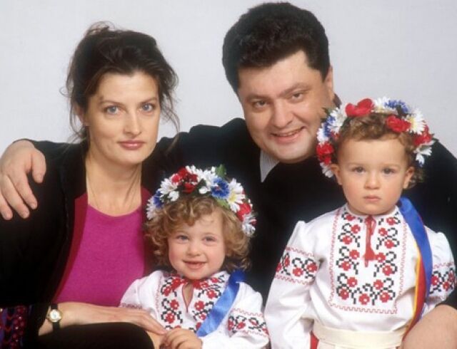 Петро Порошенко з родиною