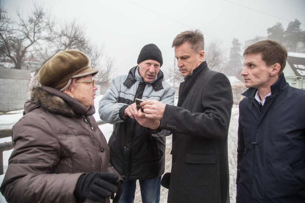 Валентин Наливайченко у Чернігові
