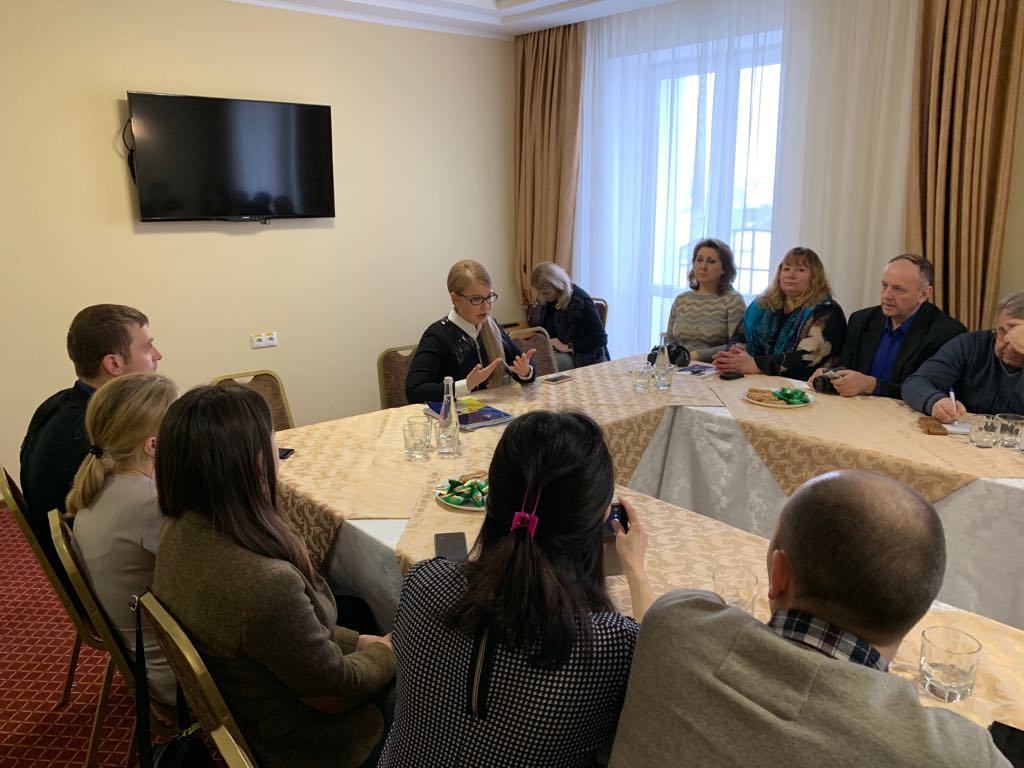 Юлія Тимошенко в Полтаві