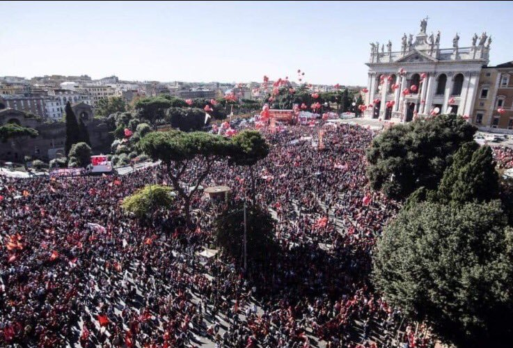 Протести в Римі