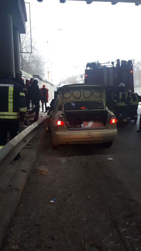 В Запорожье военнослужащая попала в ДТП