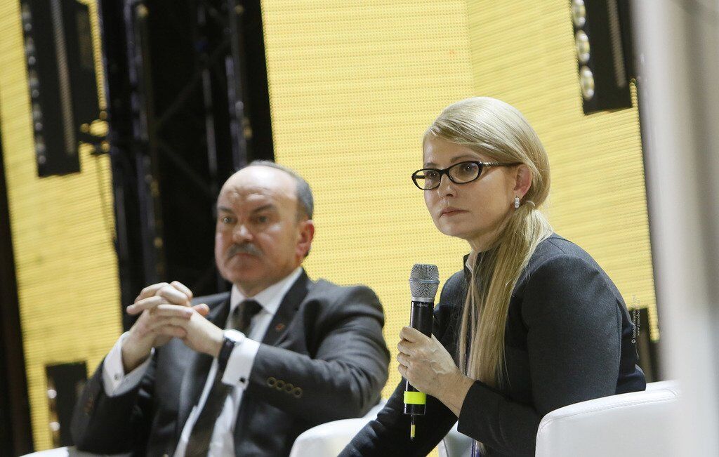 Юлія Тимошенко на зустрічі з медиками