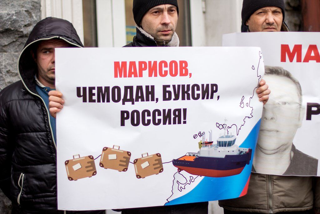 Марісов, пливи в Ростов: одесити протестували проти махінацій з буксирами