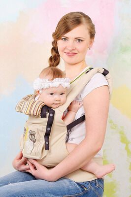 Начинаем фотоконкурс ''С Карапузом в рюкзачке мама успевает все!''