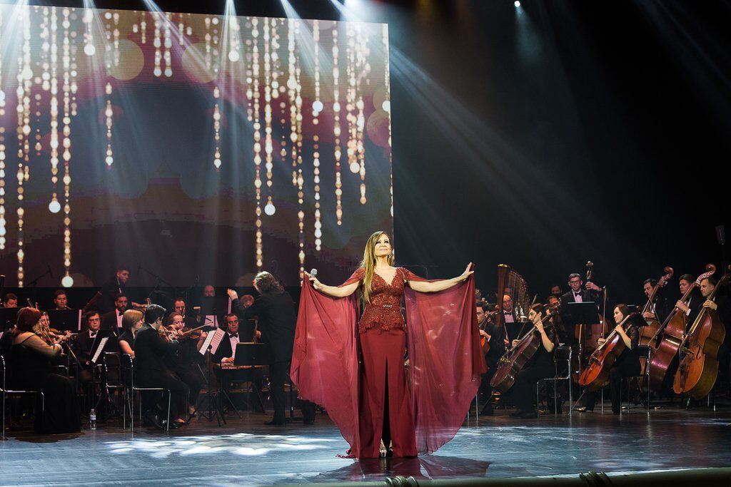 Впервые в Украине выступила известная в мире арабская певица 