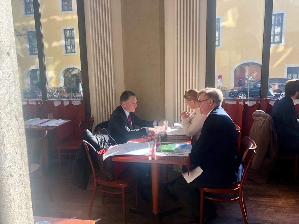 Тимошенко встретилась со спецпредставителем Госдепа США Куртом Волкером