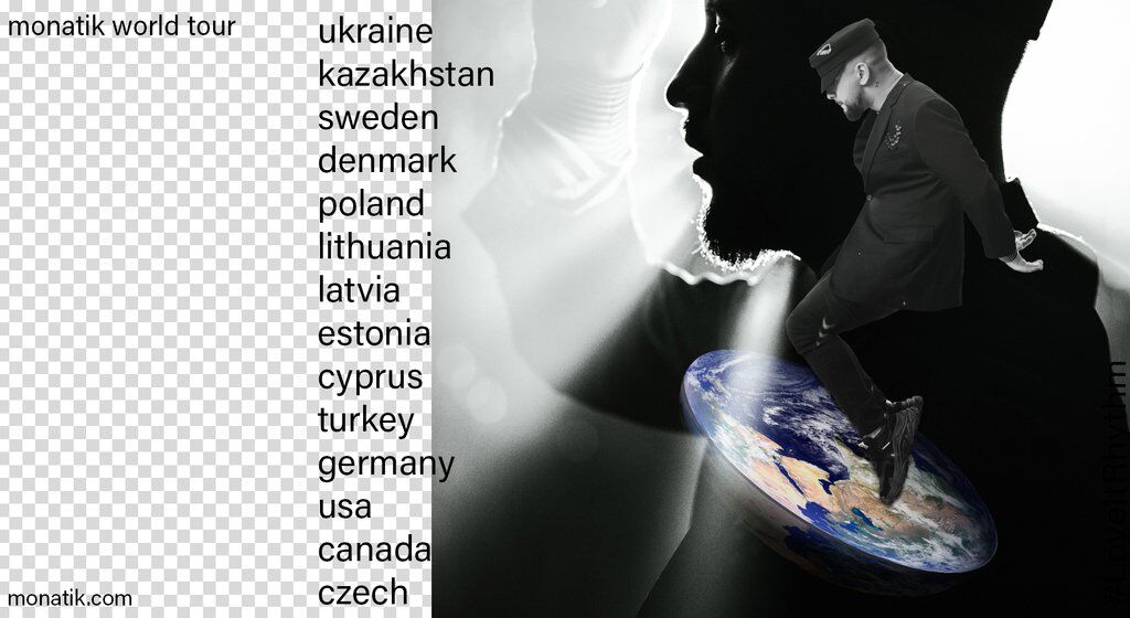 MONATIK задает мировой ритм: артист посетит с концертами более 20 стран 