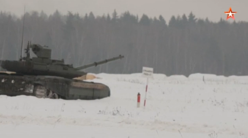 В России похвастались показательным расстрелом украинских танков