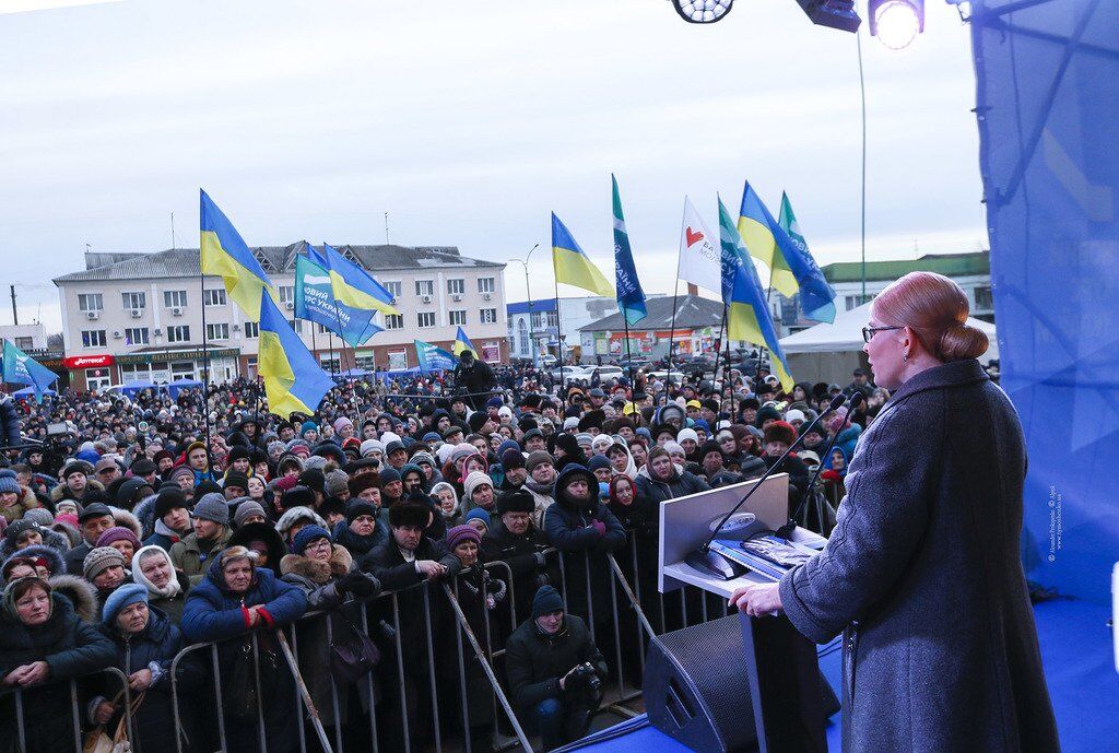 Тимошенко: "Нынешние выборы – это шанс на реальные изменения в стране"