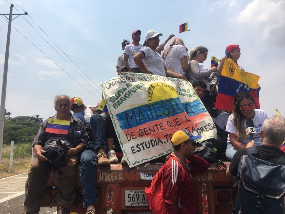 На кордонах Венесуели відбулися зіткнення: багато поранених і вбитих