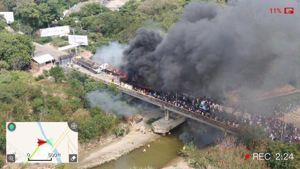 На кордонах Венесуели відбулися зіткнення: багато поранених і вбитих