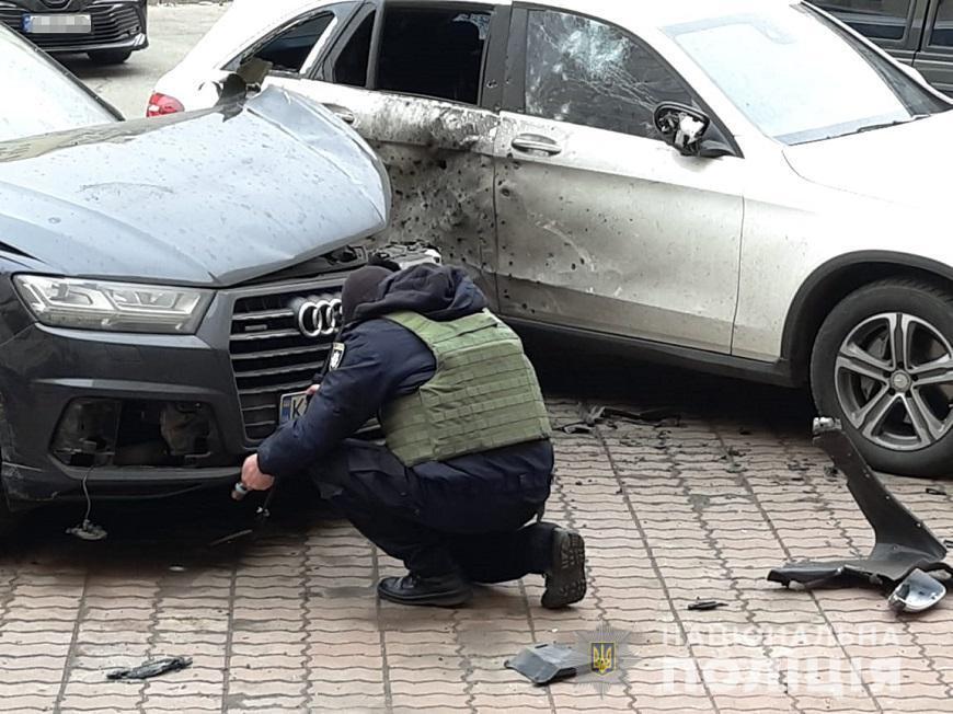 Вибух авто у Києві