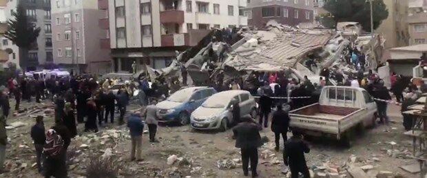 Люди під завалами: у Стамбулі обвалилася житлова багатоповерхівка. Фото і відео 18+