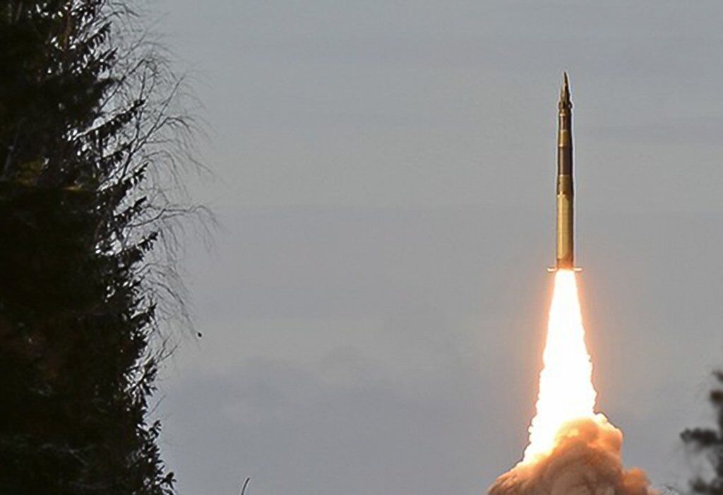 Пуск ракеты РС-24 "Ярс".