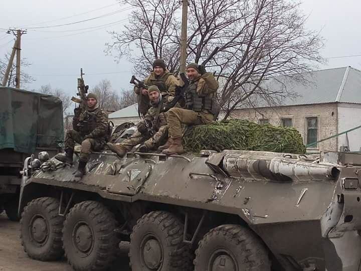 Ігор Наконечний з бойовими товаришами