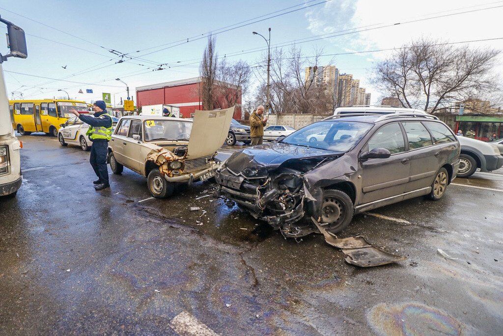 Аварія у Києві з пішоходами