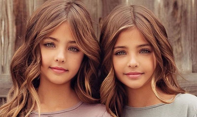 8-летние девочки стали "самыми красивыми" в Instagram: лучшие фото