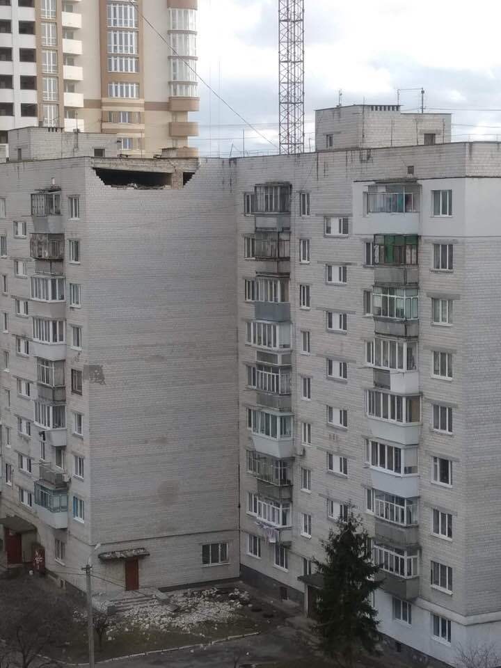 Обвал дома в Борисполе