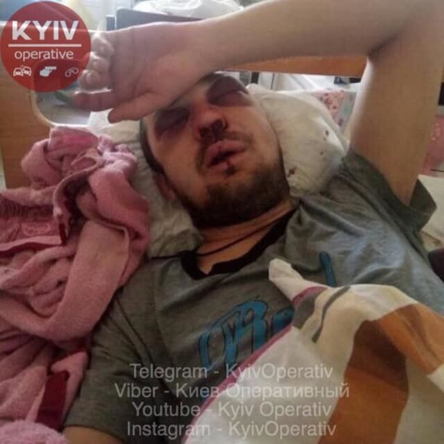 Водитель маршрутки из Киева избил пассажира