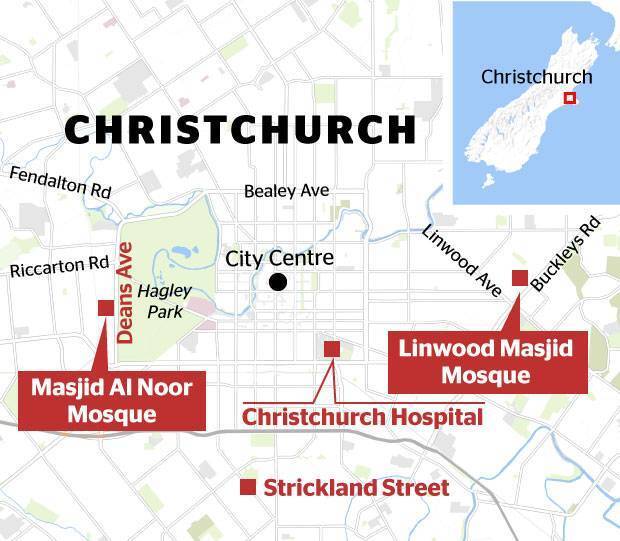 В Новой Зеландии расстреляли мечети и больницу: 49 жертв, около 40 раненых
