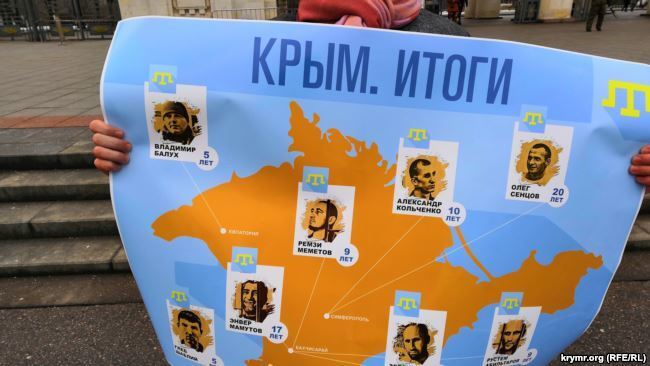 У центрі Москви: Путіна закликали повернути Крим Україні