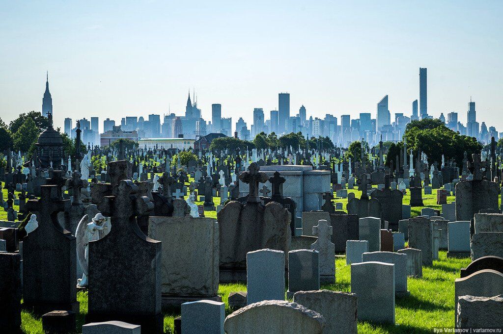 Кладбище в Нью-Йорке
