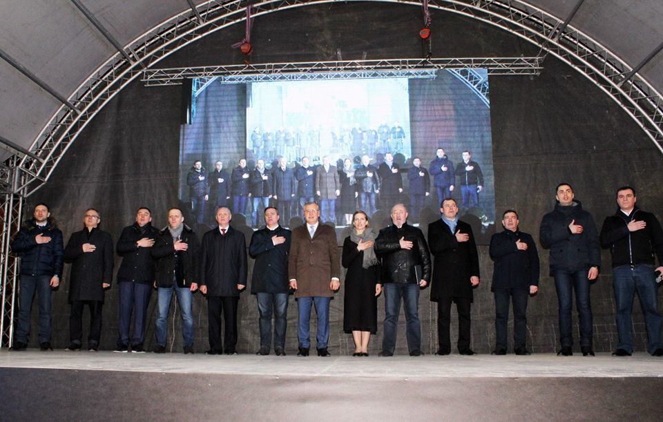 Гриценко представил всю свою команду на Марше единства в Тернополе