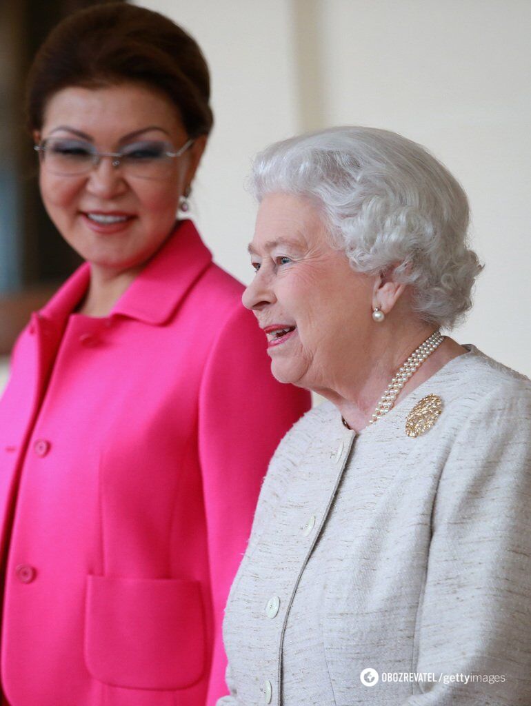 Дарига Назарбаева и Елизавета II
