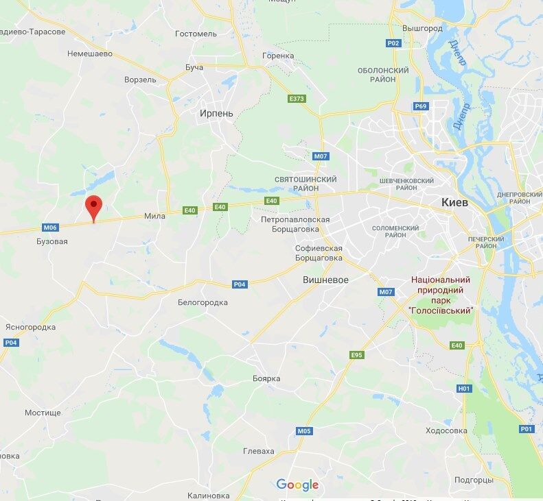 Розбійний напад стався у Києво-Святошинському районі