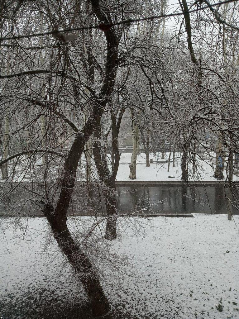 Снег, ураганы и град: появились фото погодного армагеддона в Украине