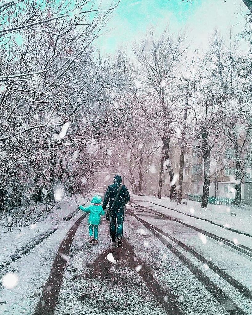 Снег, ÑÑÐ°Ð³Ð°Ð½Ñ Ð¸ гÑад: поÑвилиÑÑ ÑоÑо погодного аÑмагеддона в УкÑаине