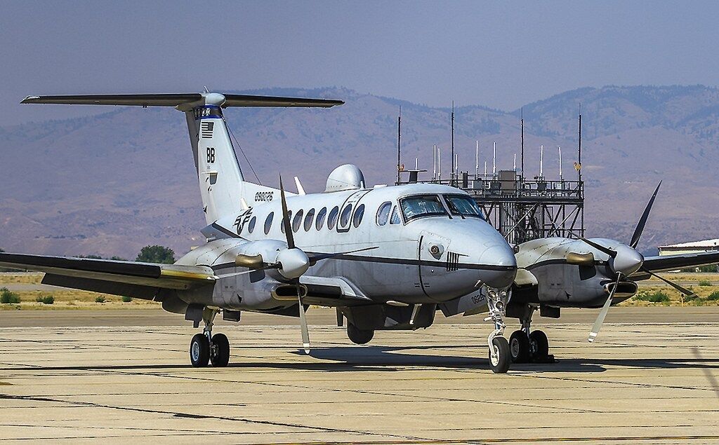 Самолет-разведчик USAF Beechcraft MC-12W Liberty