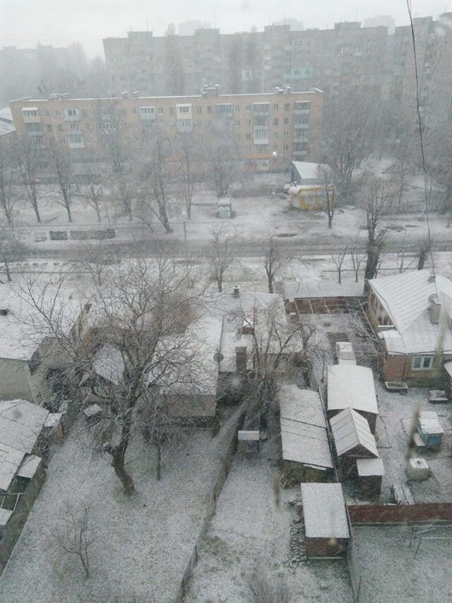 Україну засипало снігом: яскраві фото з різних міст