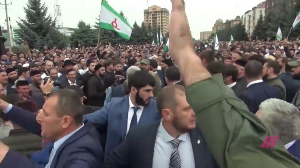 В Ингушетии устроили народное восстание против Чечни: фото и видео