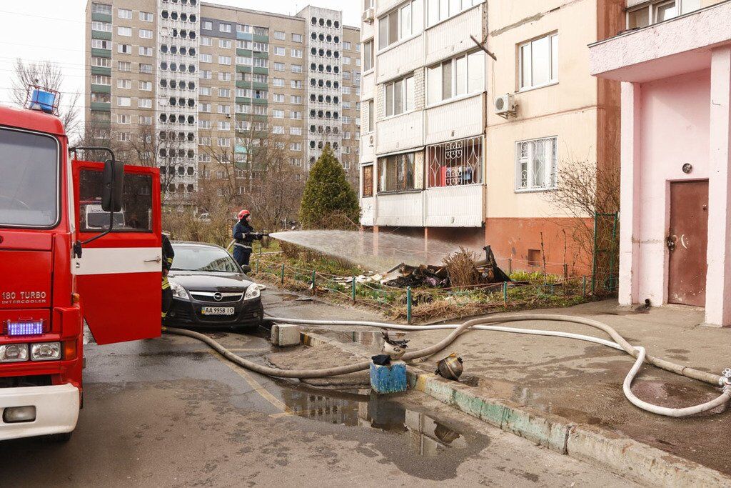 Пожежа у Києві