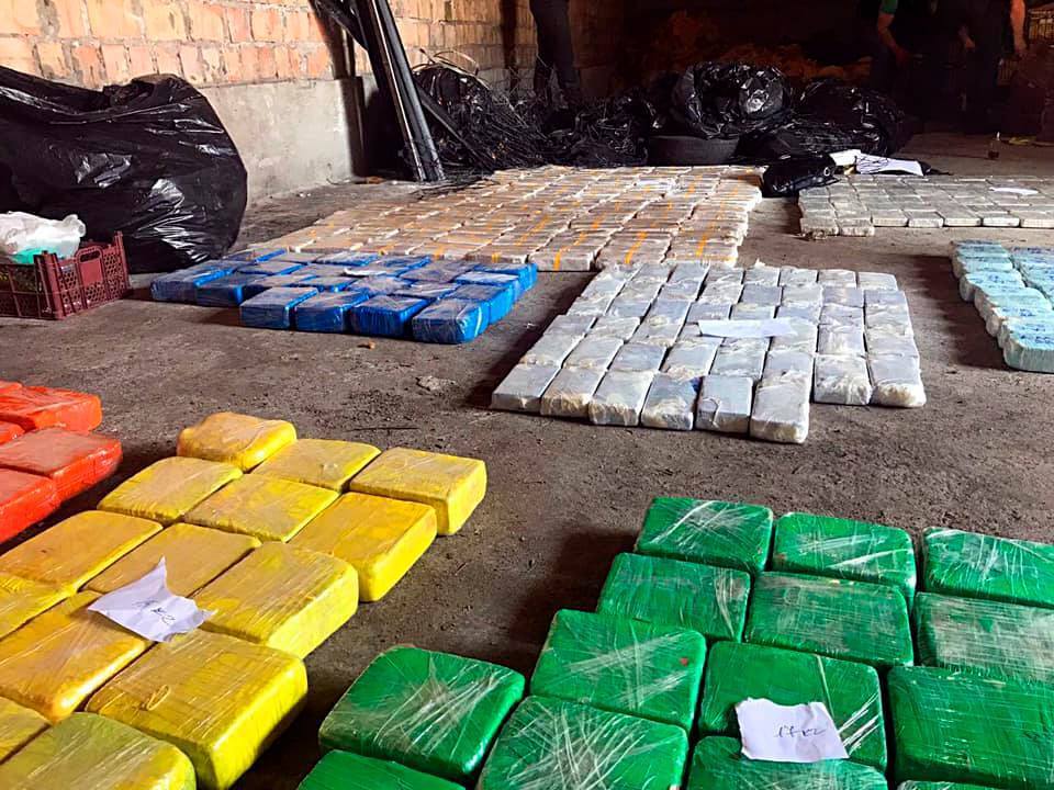 В Киевской области изъяли 600 кг наркотиков