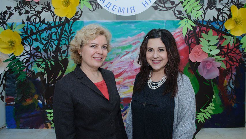 Ирина Полищук и Анжелика Рудницкая