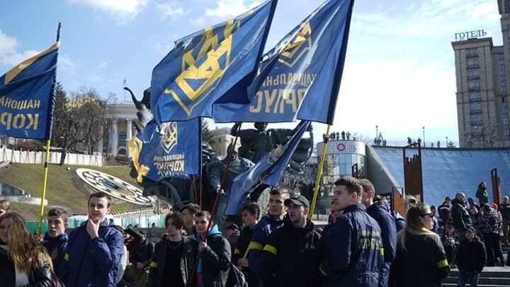 У Києві та Черкасах відбулися зіткнення Нацкорпусу і поліції: фото та відео масштабного протесту