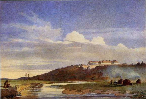 "Крепость Иргизкала" (1848-1850 гг.).
