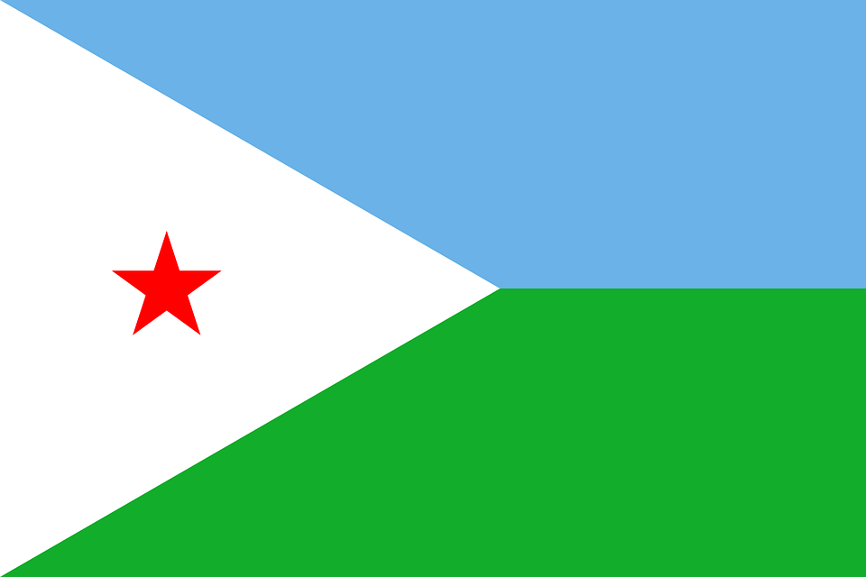 прапор Джібуті