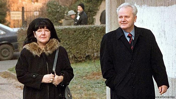 Мириана Маркович и Слободан Милошевич в 2000 году