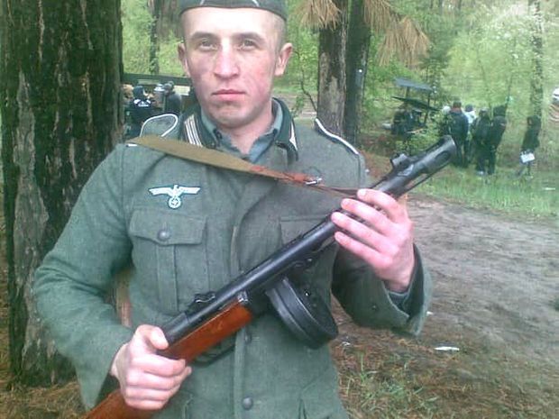 "Російський кадровий офіцер" виявився ще й "фашистом" (кадр зі зйомок)