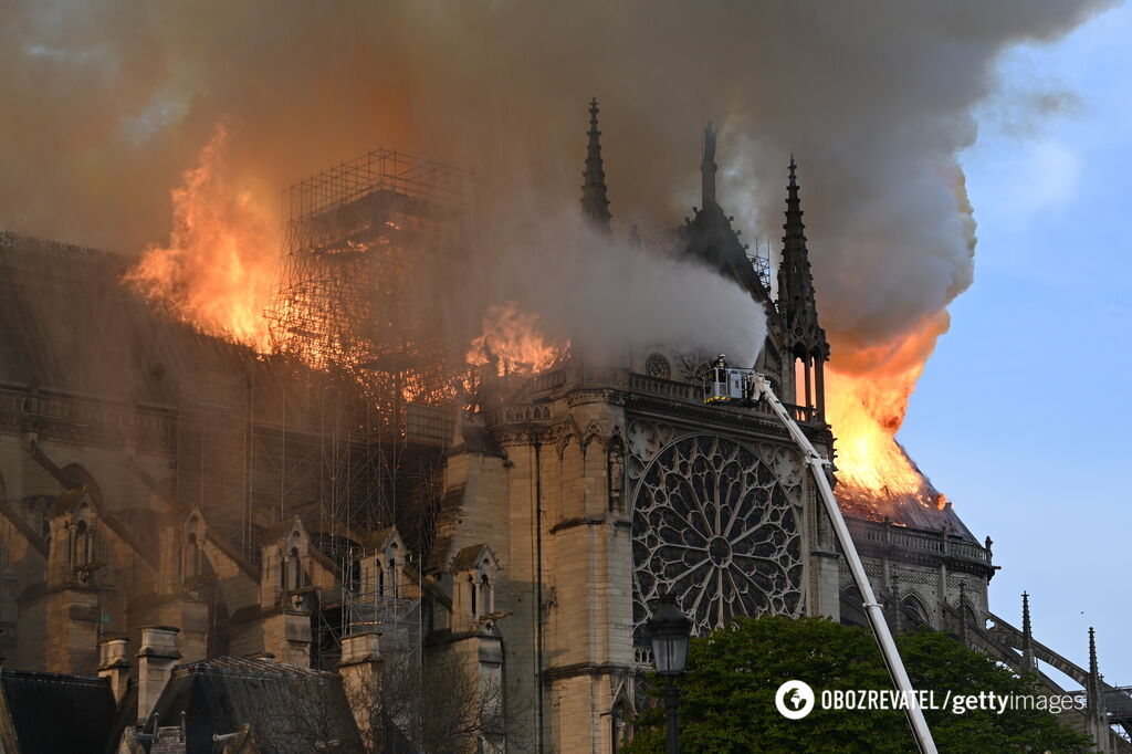 Пожежа в соборі Паризької Богоматері: архітектор оцінив руйнування