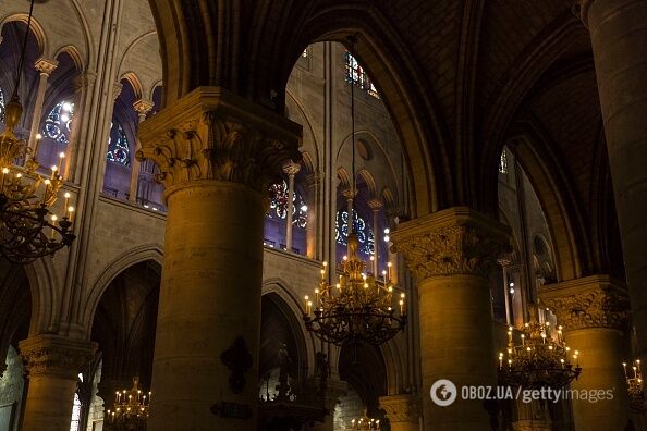 Как выглядел Нотр-Дам де Пари изнутри до пожара: фото