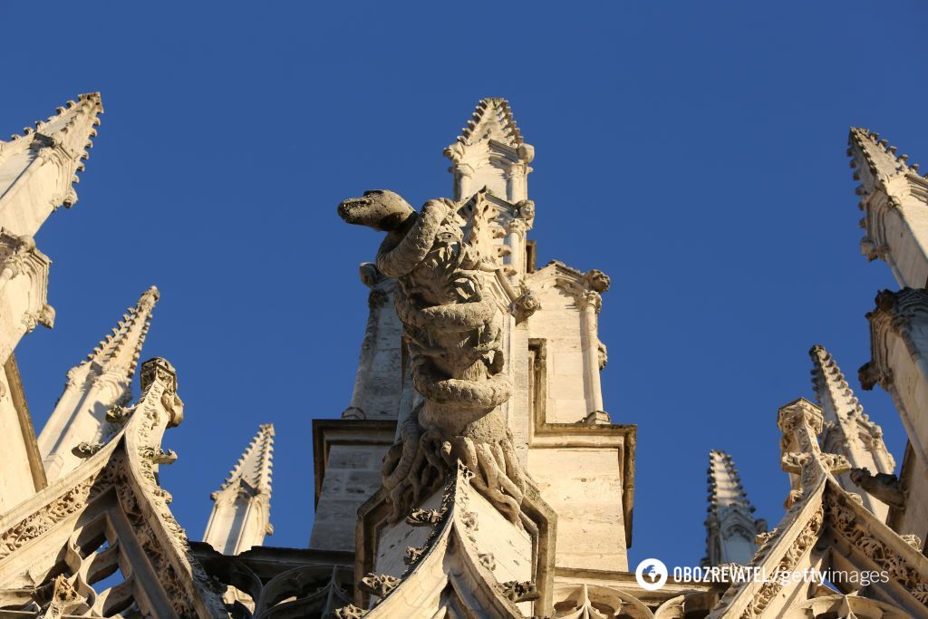 Гаргуйли и химеры собора Парижской Богоматери