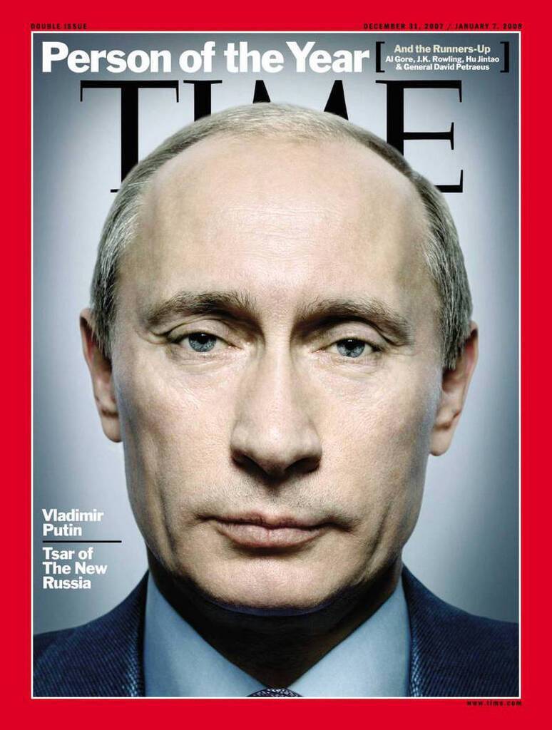 Путин – "Человек года" в 2007